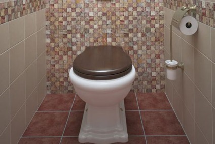 Javítás kis WC, a design egy kis szekrény (WC) Javítás kis WC, kis WC kialakítás