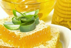 A recept az aloe és méz immunitás