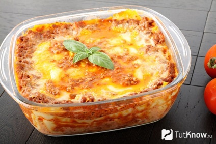 A recept besamel lasagna otthon