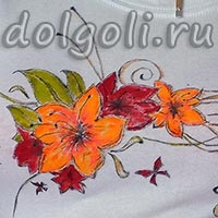 Rajzok póló - fotó dekoráció festett textíliák ötletek