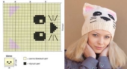 Hat macska fülét küllős áramkör, ls (a kezüket) Cat kupakkal fülek tűk rendszer, ls