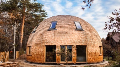 Skaidi „- egy gömb alakú ház a jövő