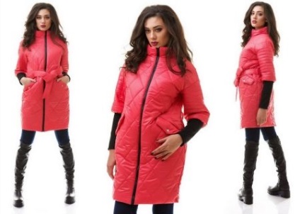 Steppelt kabát női 2017 demi, hosszúkás, a napellenző, rövid, könnyen