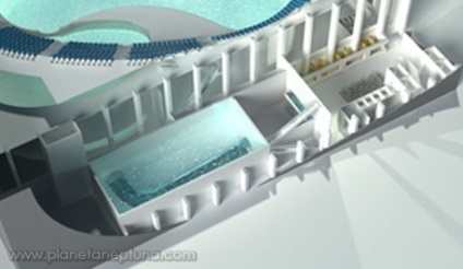 Építése a Delfinárium, a Neptunusz bolygó - építőipar, tervezés akváriumok