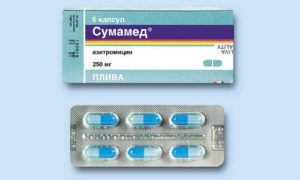 Sumamed felnőtt - különösen a gyógyszer (hatóanyag) Sumamed felnőttek - különösen a gyógyszer használatát
