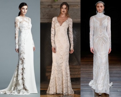 Esküvői ruhák 2017 képek a luxus modellek