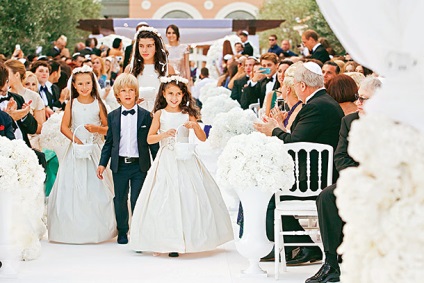 Esküvői riport, mint Igor Krutoy feleségül a lányát Victor (fotó) - Útmutató az