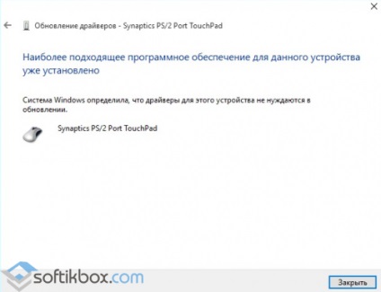 A touchpad az ablakok 10 (jobb klikk) A touchpad ablakokra 10
