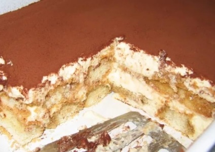 Tiramisu torta - a recept otthon fotó