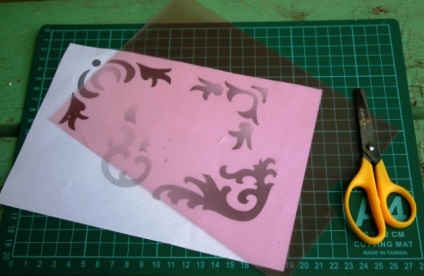 Stencil saját kezűleg (kéz) Stencil saját kezűleg