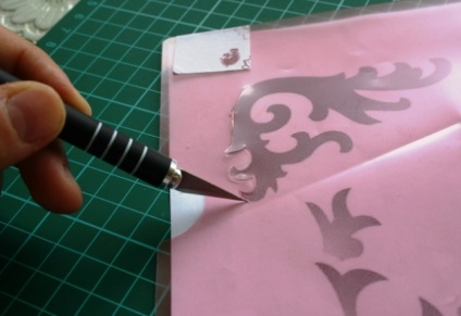 Stencil saját kezűleg (kéz) Stencil saját kezűleg