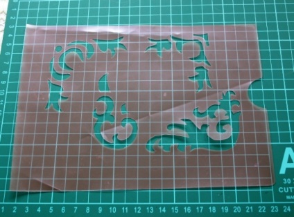 Stencil saját kezűleg (stencil) Stencil saját kezűleg
