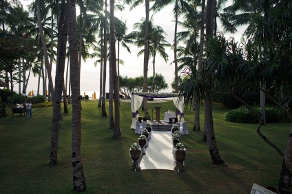 Trópusi esküvő a sziget Boracay · w