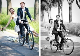 Miért egy esküvő kerékpár