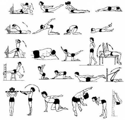 Töltés a scoliosis 1 fok gerinc gyakorlatok és gimnasztika