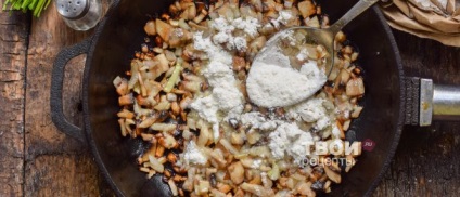 Julien burgonya - ízletes recept lépésről lépésre képek (julienne) Julien burgonya - ízletes recept lépésről lépésre fotók
