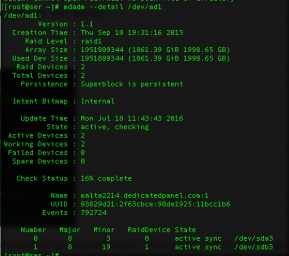 Administration miért újraszinkronizálási végezzük, ellenőrizze a blog adminisztrátora raid (raid szinkronizálás) Administration miért újraszinkronizálási végezzük, ellenőrizze a raid admin blogja