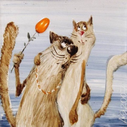 Anatolij yaryshkin rajzok macskák (cat rajzok) Anatolij yaryshkin képek a macskák