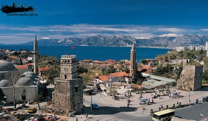 Antalya - a leírás a központban a kíváncsi turisták Törökországban