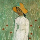 Női Arles (a memória a Garden Etten), Van Gogh 1888