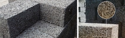 Blocks fűrészpor és a cement gyártási technológia a kezüket, a komponensek arányát (gyártás) Blocks fűrészpor és a cement gyártási technikák a kezüket, a komponensek arányát,