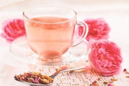 Tea készült rózsaszirom hasznos tulajdonságai és receptek