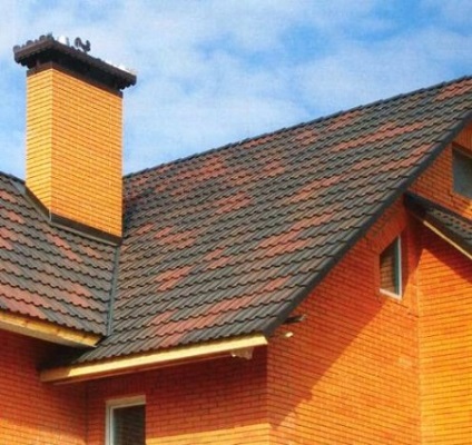 A puha tető burkolata modern tetőfedő anyagok, gyártás