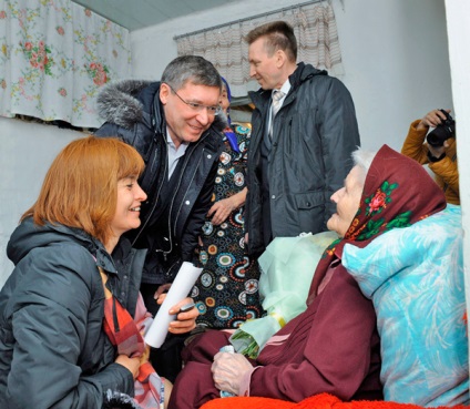 Az élő, szülőfalujában (kormányzó Tyumen régió) Az élő, szülőfalujában