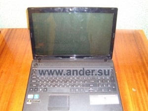 Tisztítása notebook por (Acer Aspire 5742) Tisztítása notebook a portól
