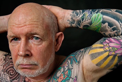 Mit majd mondja el unokák! 20 portrékat az idősek, a tetoválás
