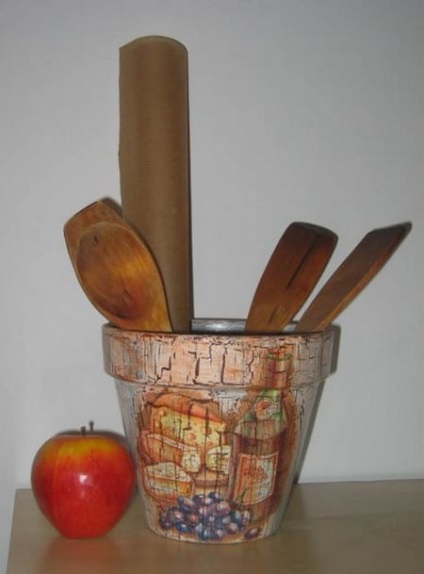 Decoupage szalvéta, virágcserepek nemcsak (edények) Decoupage szalvéta, virágcserepek nemcsak