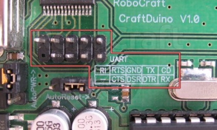 Do ISP-programozó Arduino - kiállító