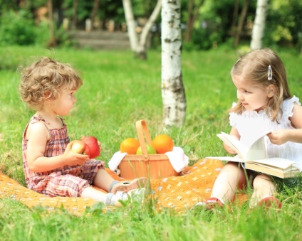 Élelmiszer gyerekeknek egy piknik, piknik fontos szabályt