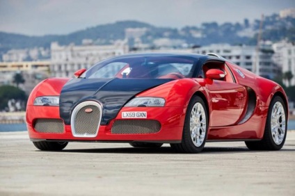 Ez a vörös Bugatti Veyron valójában kék - tsvyah! (Veyron) Ez a vörös Bugatti Veyron valójában kék - tsvyah!