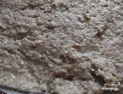 A darált húst burgonyával a sütőben - egy lépésről lépésre recept fotók az (élelmiszer) A darált húst burgonyával a sütőben - lépésről lépésre recept fotók