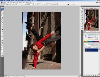 Photoshop próbababa (kontraszt fényerő kontraszt) Photoshop kezdőknek