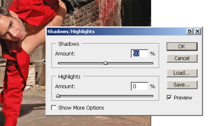 Photoshop kezdőknek ( „Smart» Intelligens élesítés) Photoshop kezdőknek