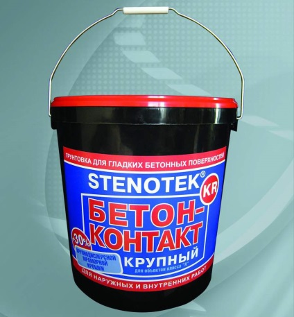 Primer-beton kapcsolati adatok (technikai) Alapozás beton-contact leírások