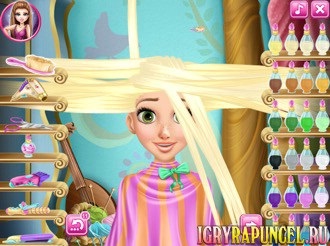 Games frizurával lányok Rapunzel (Tangled) Games frizurával lányoknak Rapunzel