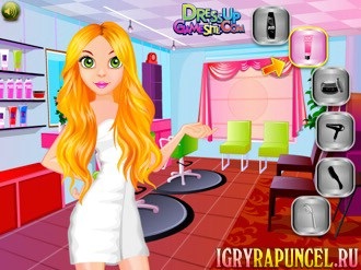 Games frizurával lányok Rapunzel (Tangled) Games frizurával lányoknak Rapunzel