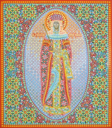 Az ikon Szent királynő Helena