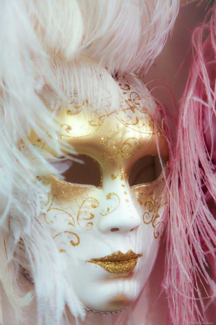 Olaszország velencei karnevál maszk