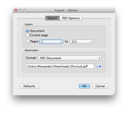 Hogyan kell megnyitni DjVu fájlokat OS X