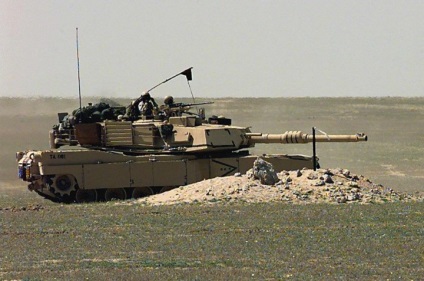 Hogyan knock out „Abrams” egy nagy kaliberű géppuska - Politicus
