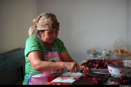Hogyan hentes egy ló, főz - Chef Kazahsztán (szakácsok) Hogyan hentes egy ló, főz - Chef Kazahsztán