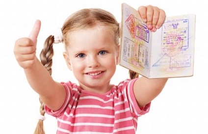 Hogyan készítsünk egy útlevelet a gyermek az interneten keresztül és gosulugi
