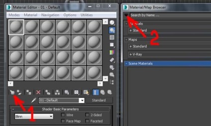Hogyan tartsuk az anyagot 3ds max