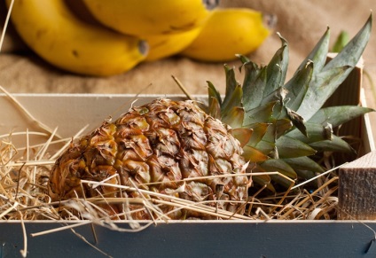 Hogyan kell tárolni az ananász, hogy érett