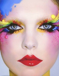 Farsang make-up fantasztikus (Carnival make-up) Farsang make-up fantasztikus