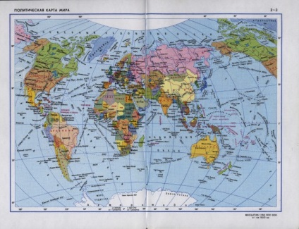 Карта світу російською мовою, Інфокарта - всі карти мережі